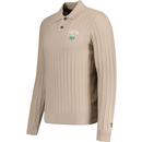 Lyle & Scott Retro Micro Cable Rugby Jumper (C)