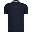 Lyle & Scott Tipped Open Collar Knitted Polo Shirt