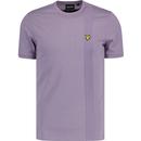 Lyle & Scott Retro Panelled T-shirt Purple