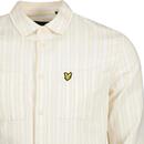 LYLE & SCOTT Mod Pinstripe Cotton Linen Shirt (OW)
