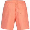 Lyle & Scott Retro Plain Swim Shorts Vibrant Coral