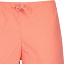 Lyle & Scott Retro Plain Swim Shorts Vibrant Coral