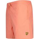 Lyle & Scott Retro Plain Swim Shorts Vibrant Coral