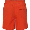 LYLE & SCOTT Mens Plain Retro Swim Shorts (Orange)