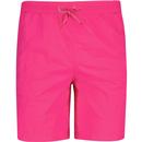 lyle and scott mens classic retro drawstring swim shorts pink scorch