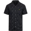 LYLE & SCOTT Retro 70s Tile Print Resort Shirt 