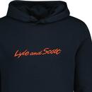 LYLE & SCOTT Retro Script Embroidery Hoodie (DN)