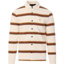 LYLE & SCOTT Retro Mod Jersey Stripe Overshirt (V)