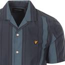 LYLE & SCOTT Retro 70s Stripe Resort Collar Shirt
