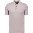 lyle and scott mens retro tonal logo superfine plain coloured polo tshirt fife