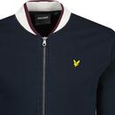 Lyle & Scott Half Tipped Jersey Bomber Jacket (DN)
