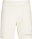 lyle and scott mens retro towelling casual shorts cove beige