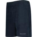 Lyle & Scott  Retro Towelling Casual Shorts (Navy)