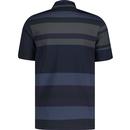 Lyle & Scott Vintage Stripe Polo Shirt Dark Navy