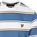 LYLE & SCOTT Retro 70s Broad Stripe T-shirt (Blue)