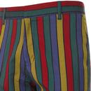 Hendrix Stripe MADCAP ENGLAND Retro Slim Trousers