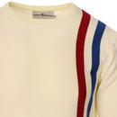 Attack MADCAP ENGLAND Retro 60s Mod Racing Jumper
