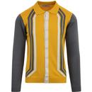 Sunny MADCAP ENGLAND Mod Stripe Knit Polo Cardigan