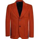Montana MADCAP ENGLAND 70s Flared Cord Suit - Rust