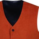 Montana MADCAP ENGLAND Retro 70s Cord Suit - Rust