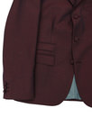 MADCAP ENGLAND Mod Mohair Tonic Suit in Burgundy