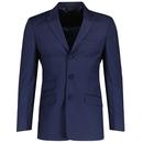 Madcap England 3 Button Suit Blazer Jacket in Navy MC1079