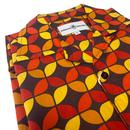 Sol Madcap England 70s Circle Revere Collar Shirt