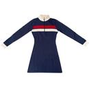 Alice Madcap England Mod Knitted Funnel Neck Dress