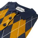 Ronnie Madcap England Argyle Knit Polo Dress (NB)