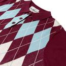 Ronnie Madcap England Argyle Knit Polo Dress (Z)