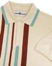 Bauhaus MADCAP ENGLAND Mod Stripe Knit Polo Shirt