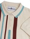 Bauhaus Belle MADCAP ENGLAND Mod Stripe Knit Polo