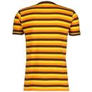 Beatwave Madcap England Retro 70s Stripe T-Shirt O