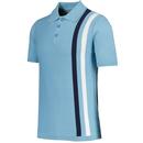 Beck MADCAP ENGLAND Mod Racing Stripe Knit Polo AB
