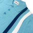Beck MADCAP ENGLAND Mod Racing Stripe Knit Polo AB
