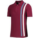 Beck MADCAP ENGLAND Mod Racing Stripe Knit Polo Z