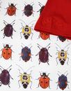 Beetlebum MADCAP ENGLAND Mens Beetle Print T-shirt