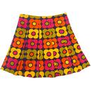 Bijoux MADCAP ENGLAND Retro Flowers Pleated Skirt