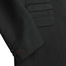 MADCAP ENGLAND 3 Button Mohair Suit Blazer (Black)