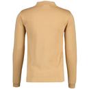 Brando Madcap England Mod Knitted Polo Latte