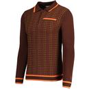 Coltrane Madcap England Mod Jacquard Knit Polo PS