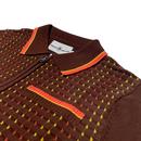 Coltrane Madcap England Mod Jacquard Knit Polo PS