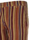 Psycho MADCAP ENGLAND Striped Slim Cord Trousers