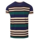 Cosmo MADCAP ENGLAND Retro 1970s Stripe T-shirt BB