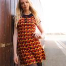 Dollierocker 70s Circle Madcap England Mod Dress 