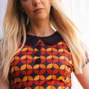 Dollierocker 70s Circle Madcap England Mod Dress 