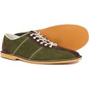 The Dude MADCAP ENGLAND Mod Bowling Shoes (Green)