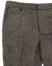 Dylan MADCAP ENGLAND 1960s Mod Dogtooth Trousers