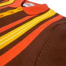 Farlowe Madcap England Mod Stripe Knitted Polo PS