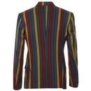 Madcap England Hendrix Stripe 60s Flared Suit 